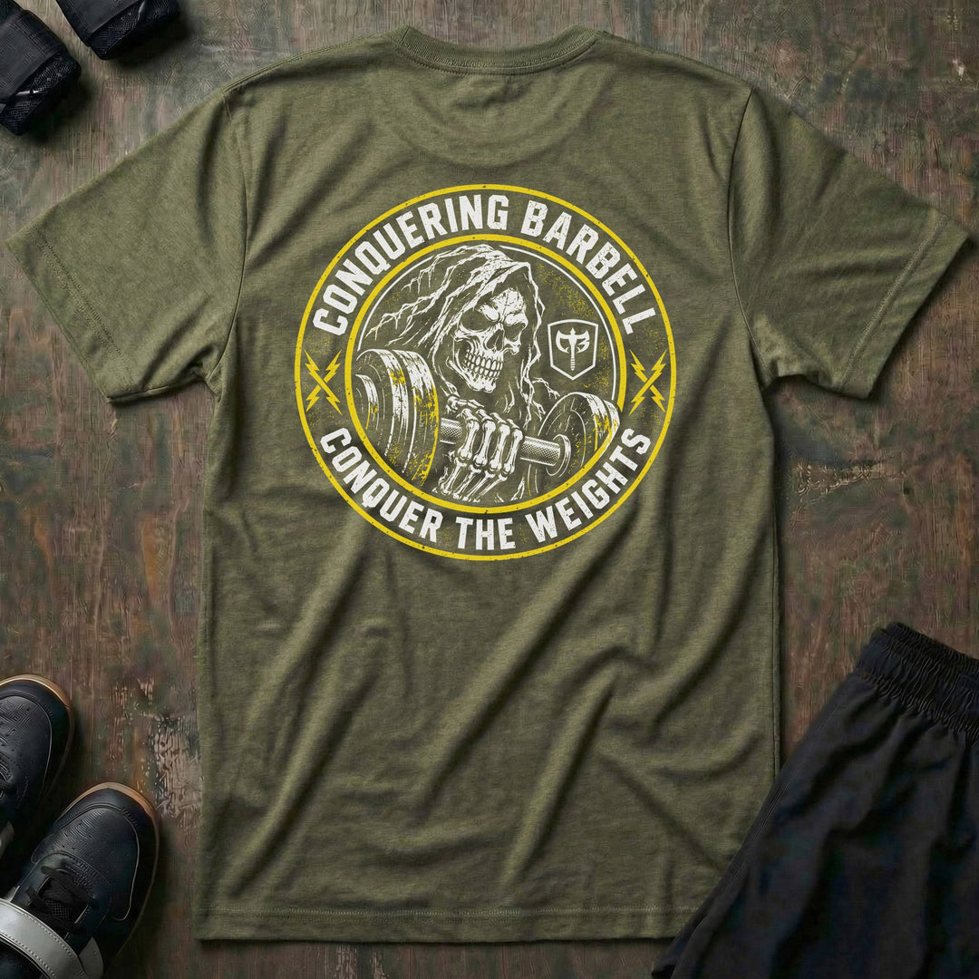 Death Grip - Tee - Conquering Barbell
