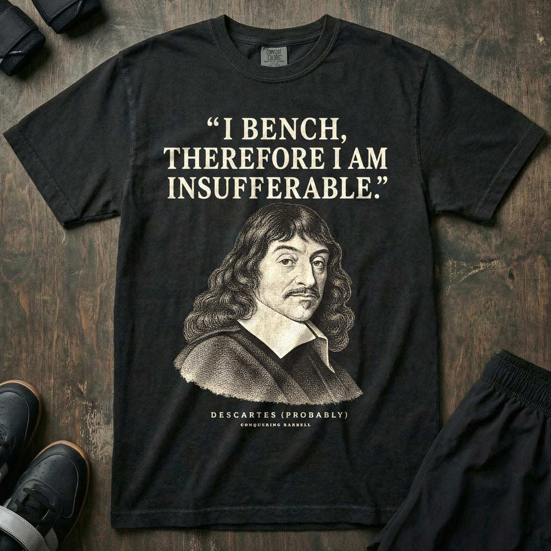 Descartes I Bench - Relaxed Fit Tee - Black