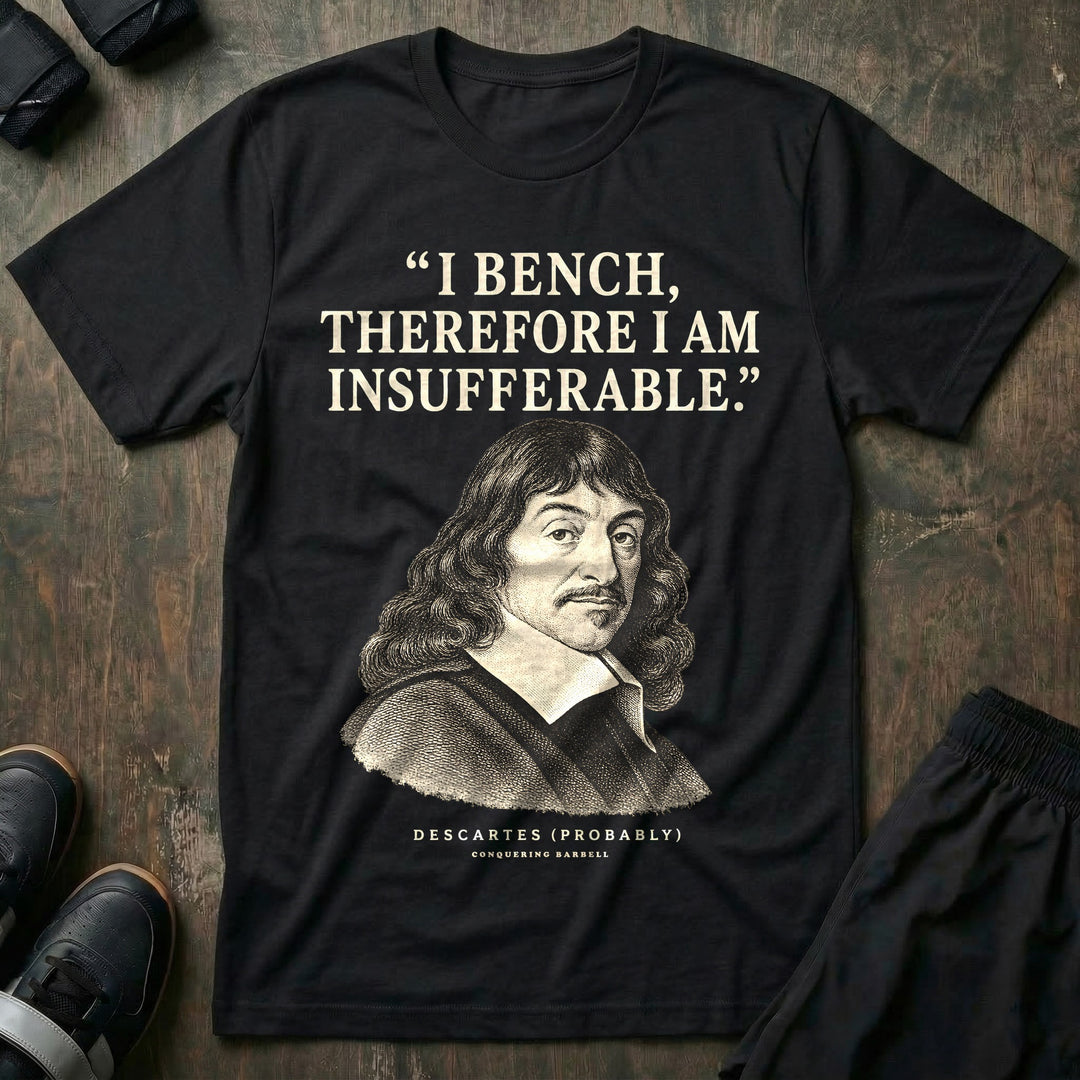 Descartes I Bench - Tee - Black
