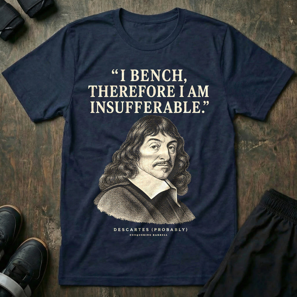 Descartes I Bench - Tee - Navy