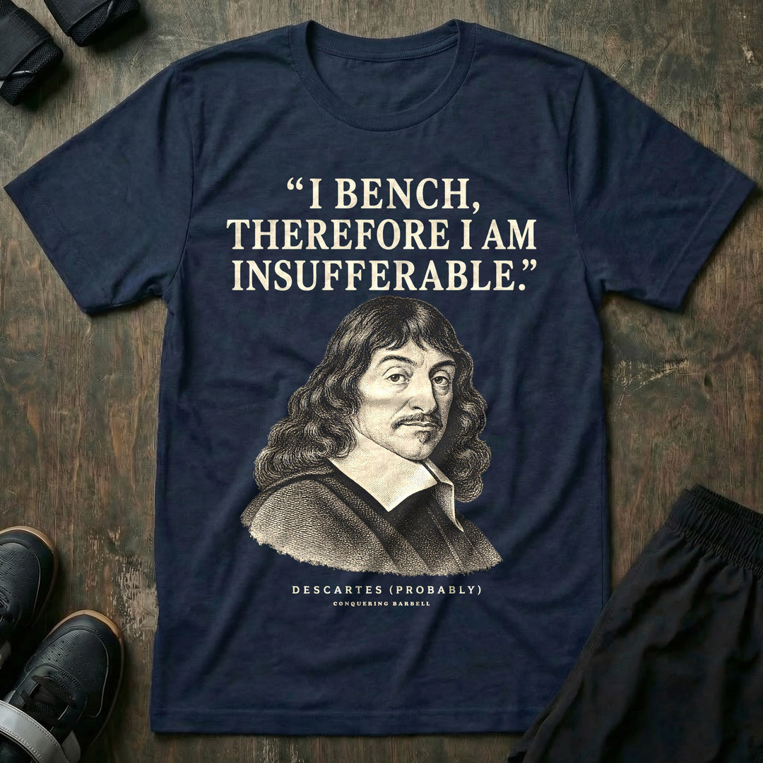 Descartes I Bench - Tee - Navy