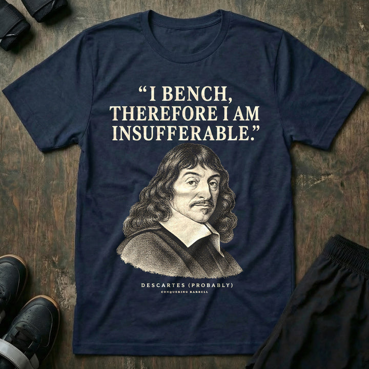 Descartes I Bench - Tee - Navy