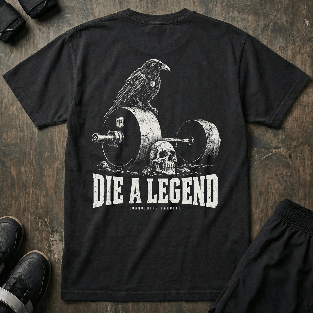 Die a Legend relaxed fit tee in Black