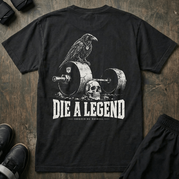 Die a Legend relaxed fit tee in Black