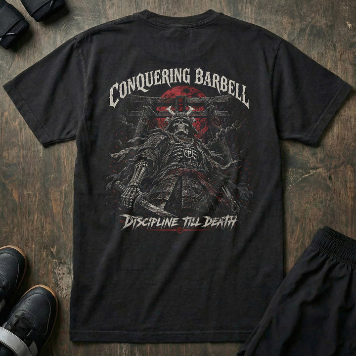 Discipline Till Death - Relaxed Fit tee - Conquering Barbell