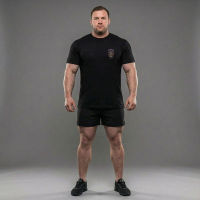 Dragon Skull - Black Tee - Conquering Barbell