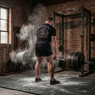 Dragon Skull - Black Tee - Conquering Barbell