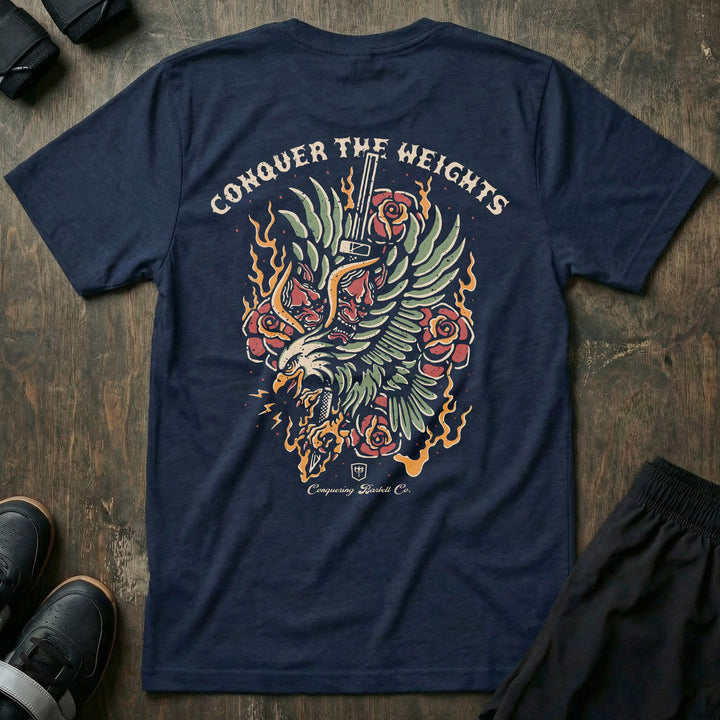 Eagle Oni tee in Navy
