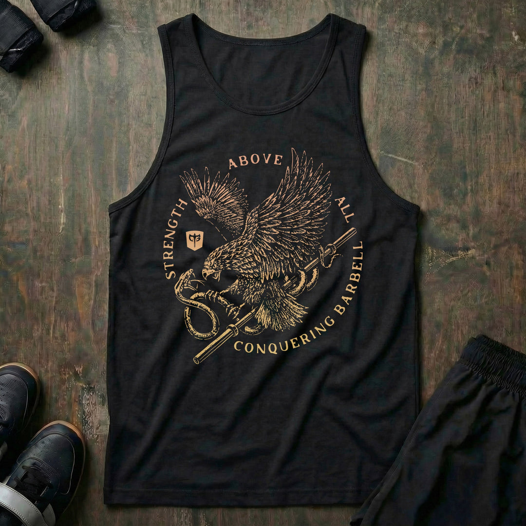 Eagle Vs Snake Tank top - Conquering Barbell