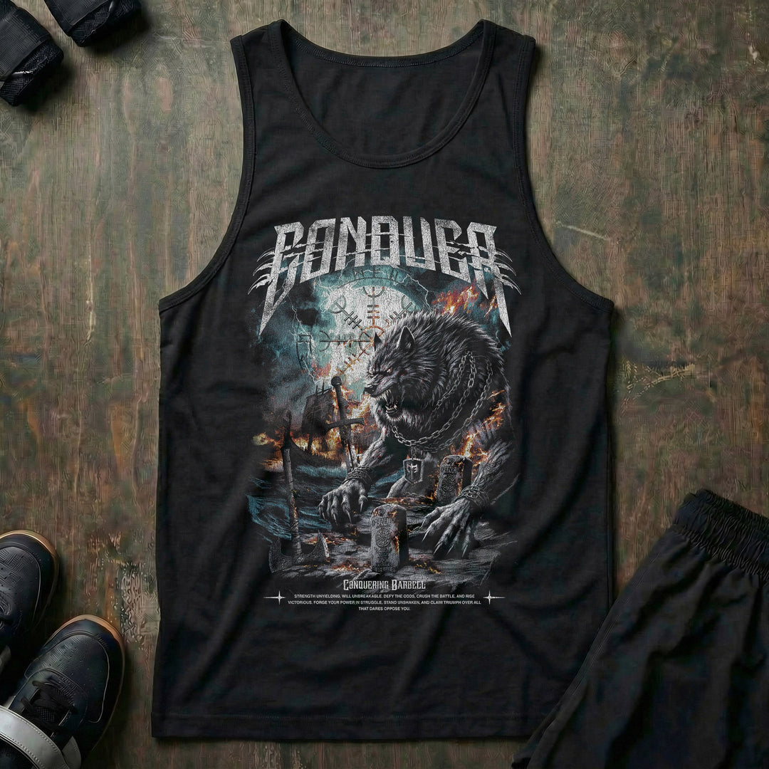Fenrir tank top in Black