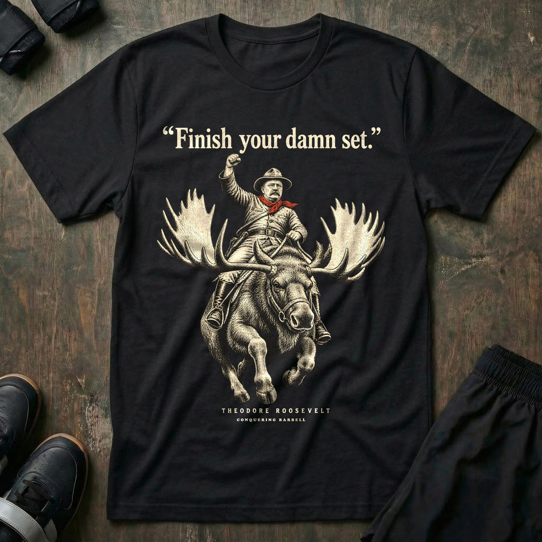 Finish Your Damn Set - Tee - Black