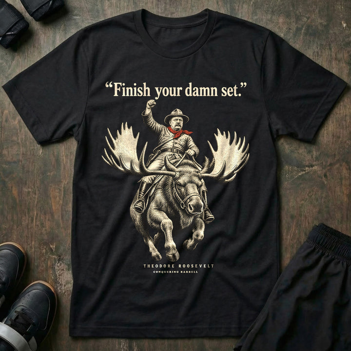 Finish Your Damn Set - Tee - Black
