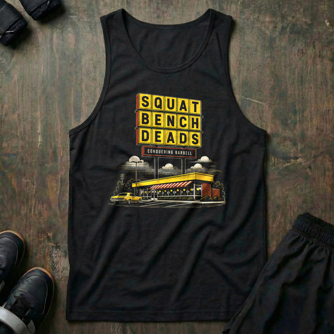 Gainz House - Tank Top - Black front