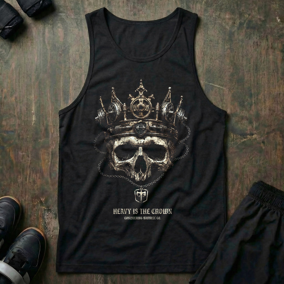 Heavy is the Crown - Tank Top - Black front