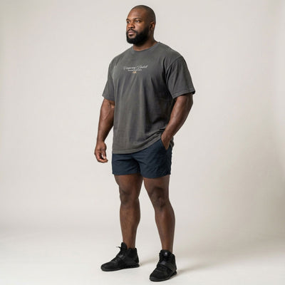 Heavy Lifting Lifestyle - Relaxed Fit tee - Conquering Barbell