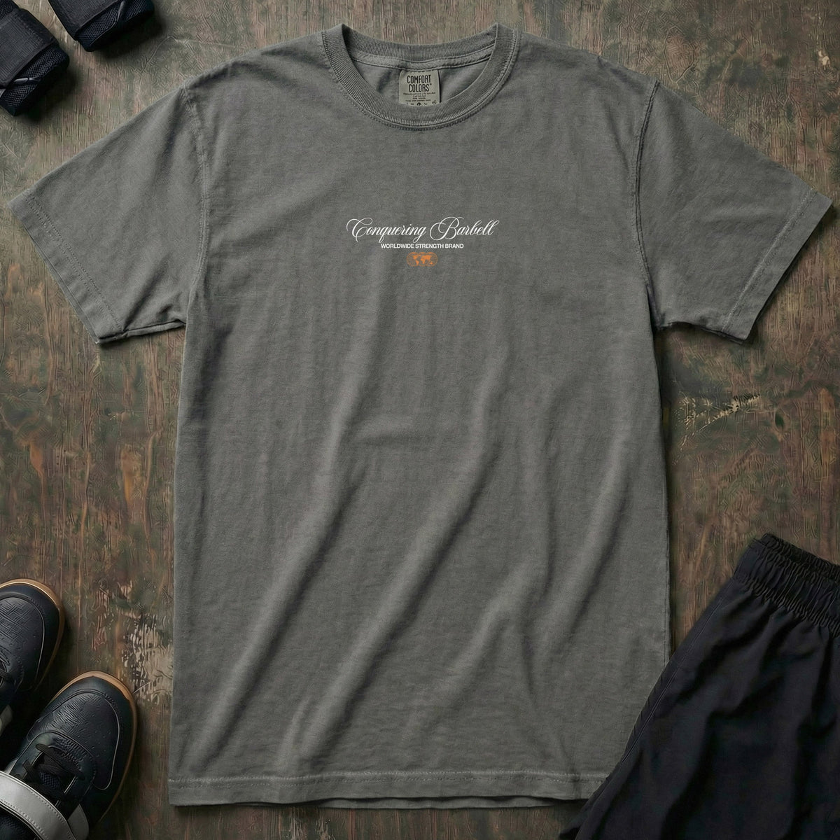 Heavy Lifting Lifestyle relaxed fit tee in Pepper