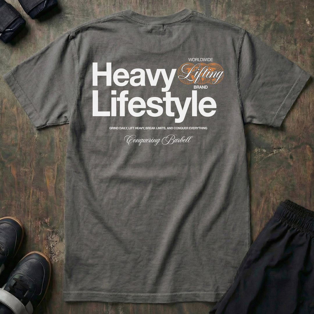 Heavy Lifting Lifestyle relaxed fit tee in Pepper
