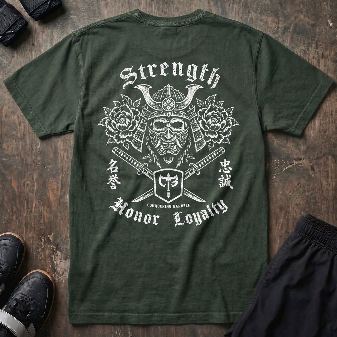 Honor Never Dies - Relaxed Fit Tee - Conquering Barbell