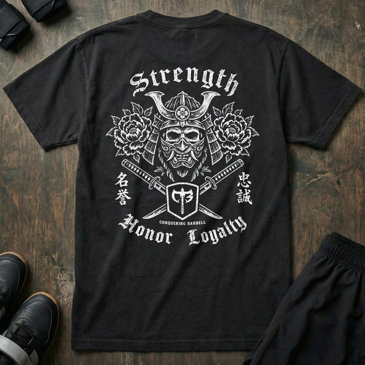 Honor Never Dies - Relaxed Fit Tee - Conquering Barbell