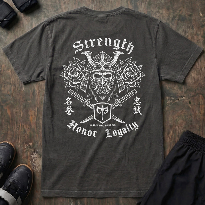 Honor Never Dies - Relaxed Fit Tee - Conquering Barbell