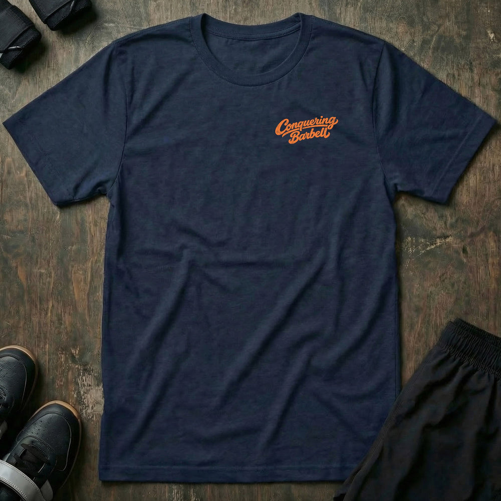 Hot & Heavy - Tee - Conquering Barbell