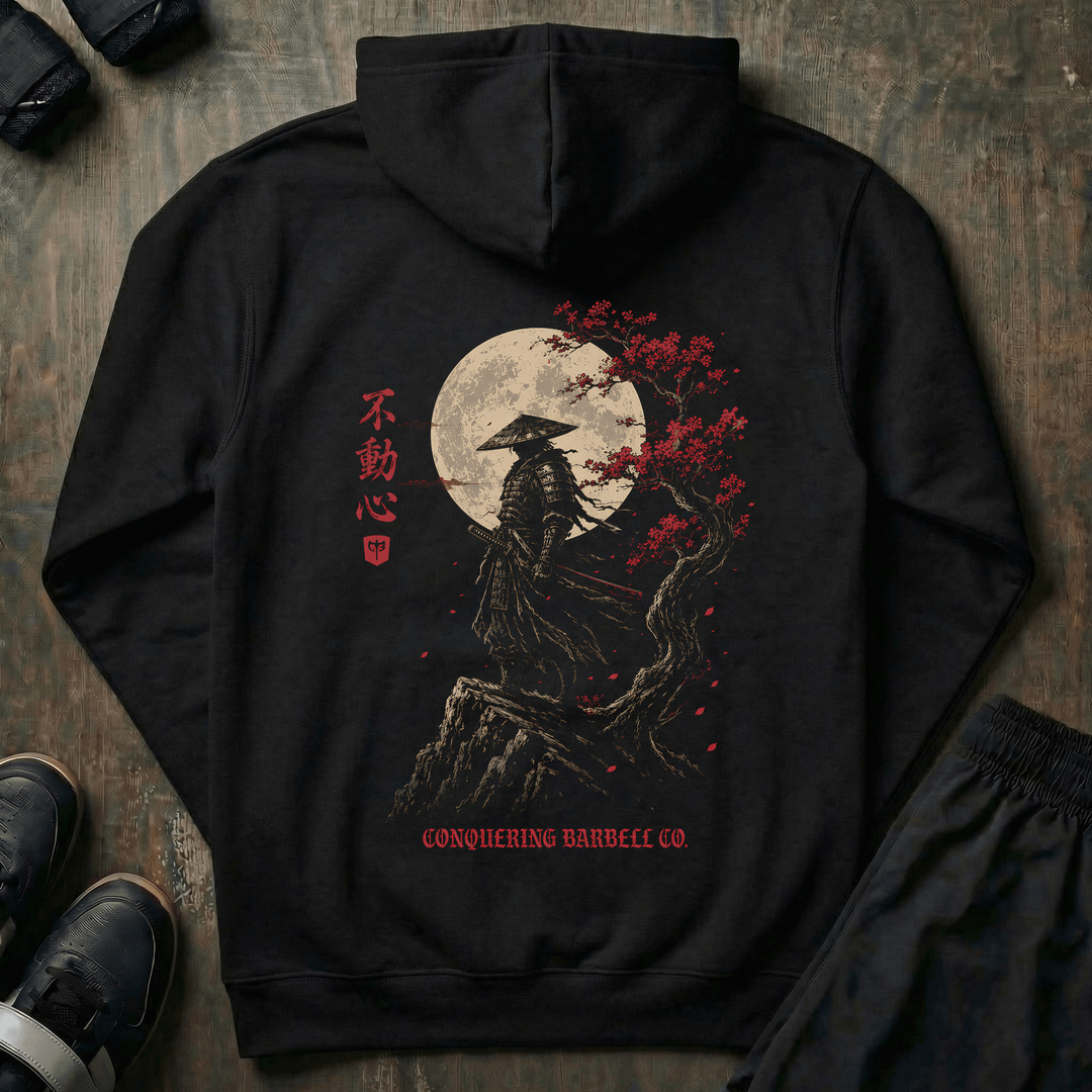 Immovable Mind pullover hoodie in Black
