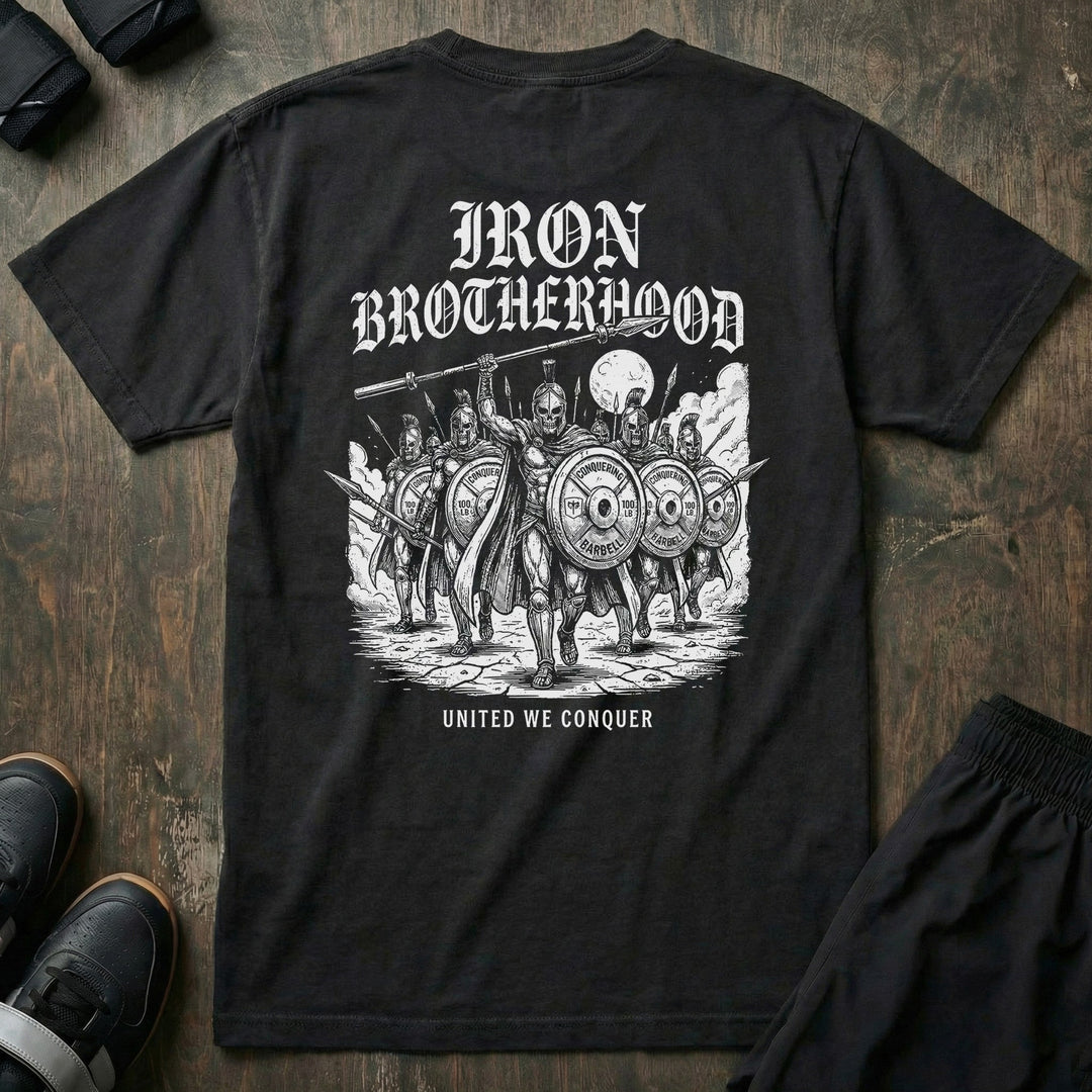 Iron Brotherhood - Relaxed Fit tee - Conquering Barbell
