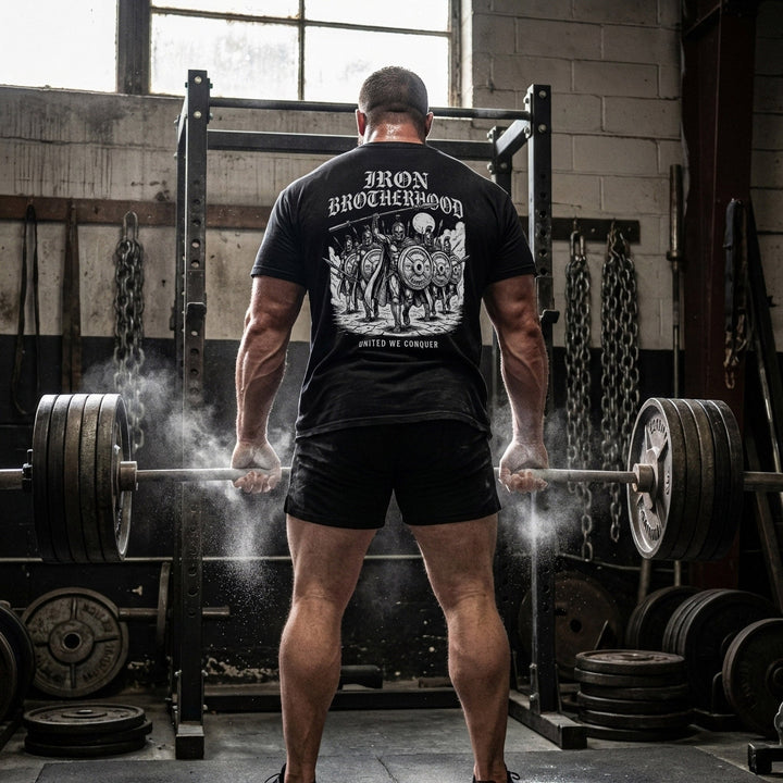 Iron Brotherhood - Relaxed Fit tee - Conquering Barbell