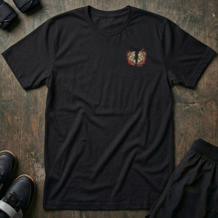 Iron Eagle tee: a fierce bald eagle descending with wings spread wide