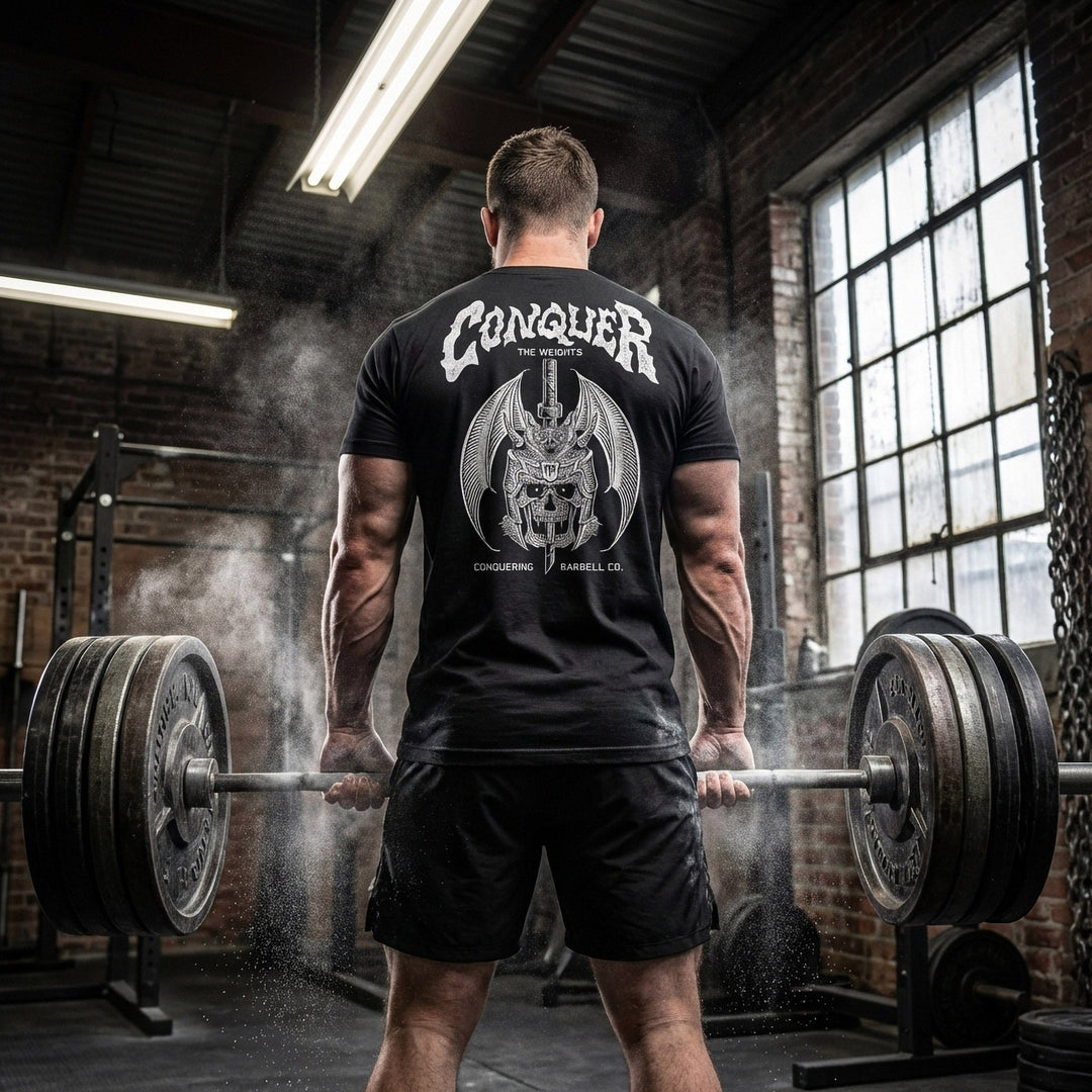 Iron Wrath tee in Black
