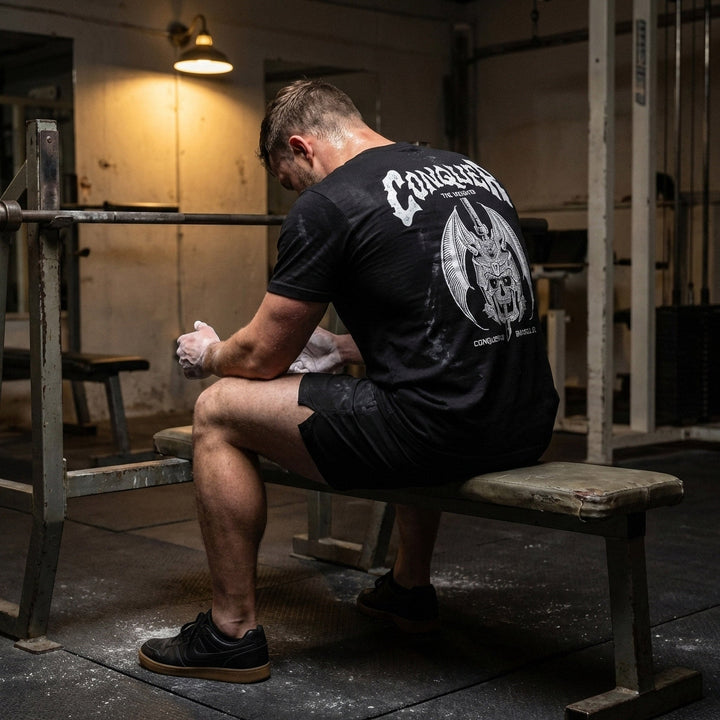 Iron Wrath tee in Black