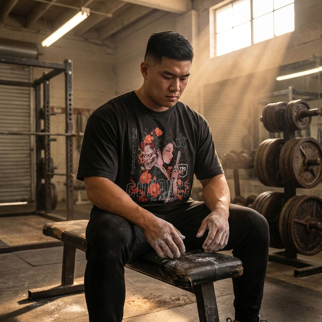 Kunoichi - Female Ninja - Relaxed Fit tee - Conquering Barbell