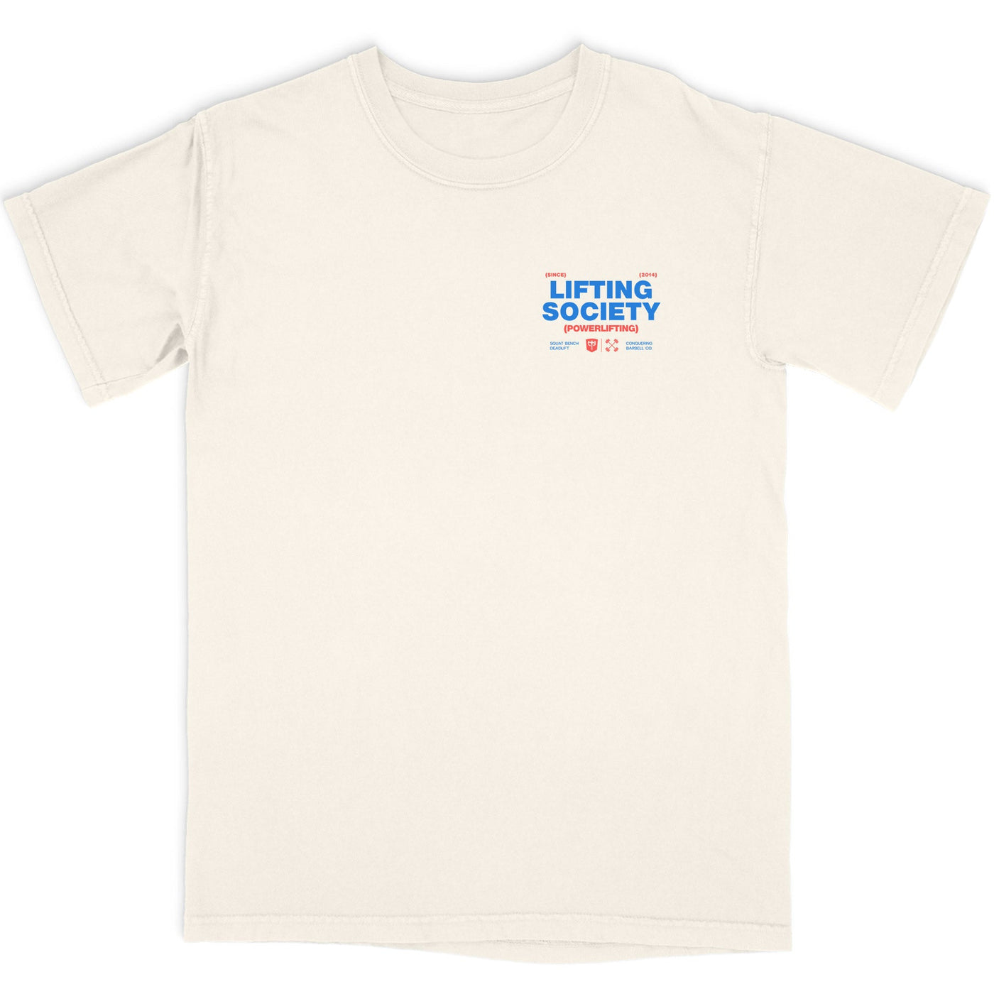 Lifting Society - Relaxed Fit tee - Conquering Barbell