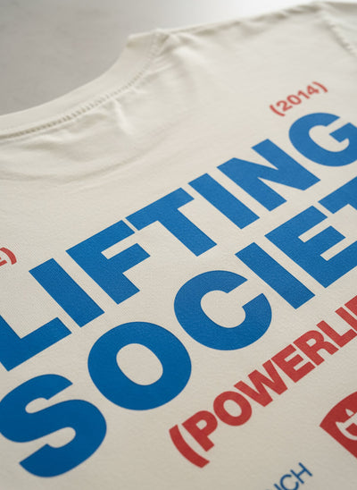 Lifting Society - Relaxed Fit tee - Conquering Barbell