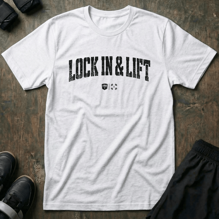 Lock In &amp; Lift tee in White