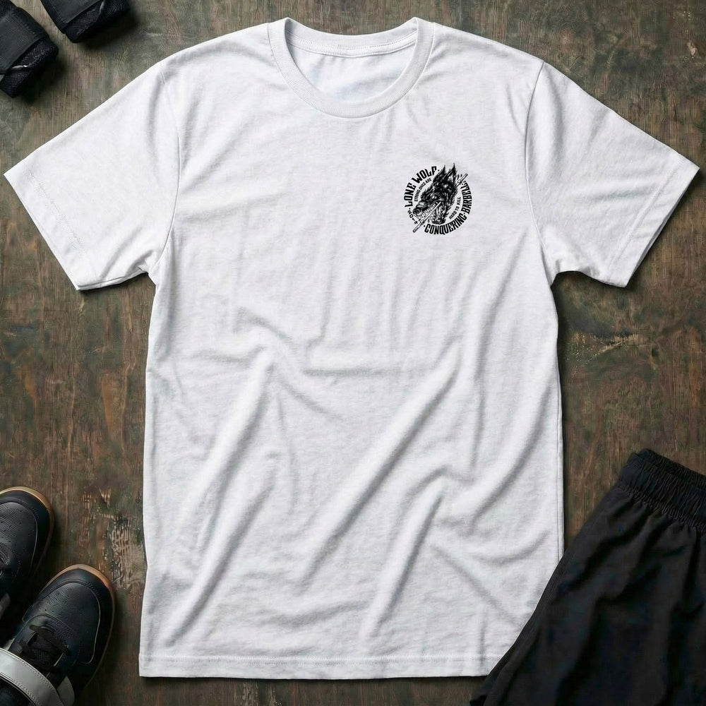 Lone Wolf - Tee - Conquering Barbell