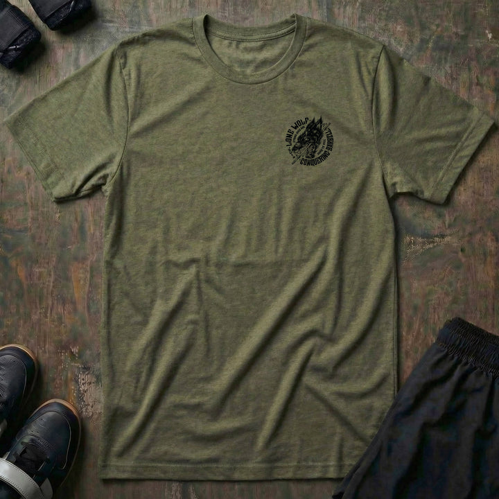 Lone Wolf - Tee - Conquering Barbell