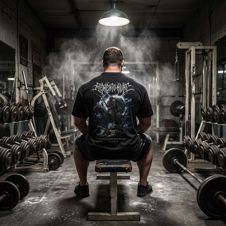Memento Mori - The Last Rider relaxed fit tee in Black