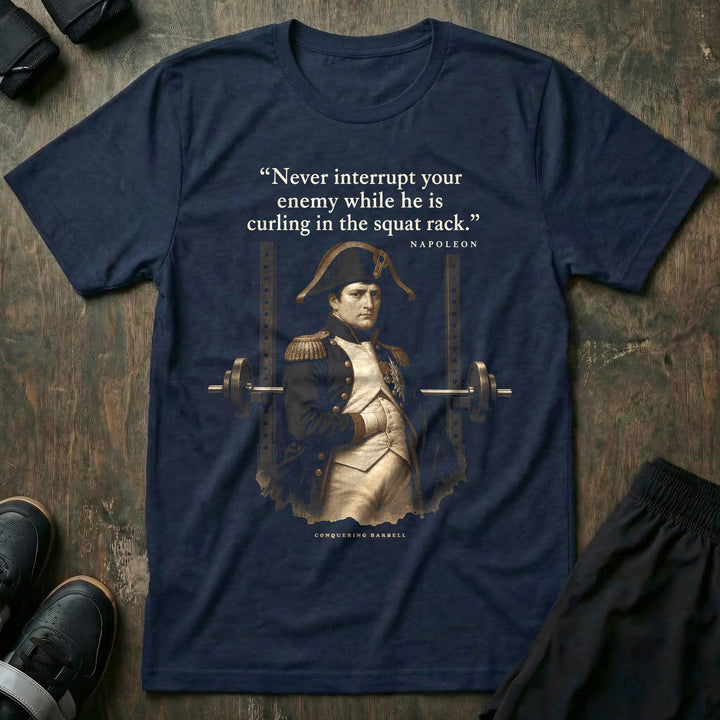 Napoleon Squat Rack - Tee - Navy