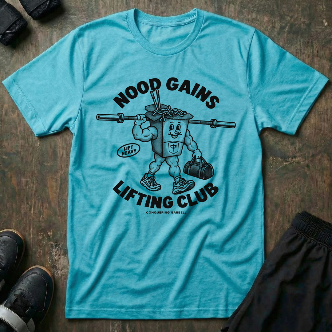 Nood Gains Lifting Club - Tee - Tahiti