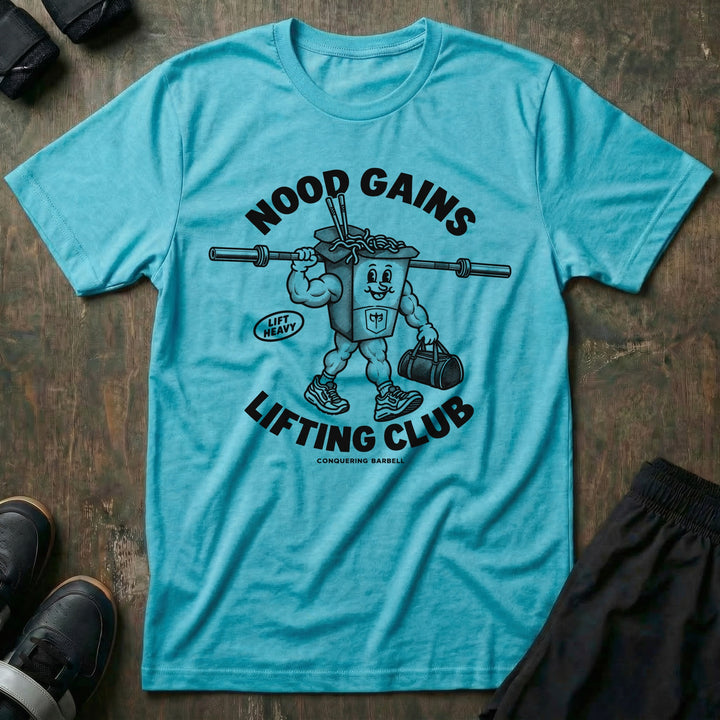 Nood Gains Lifting Club - Tee - Tahiti