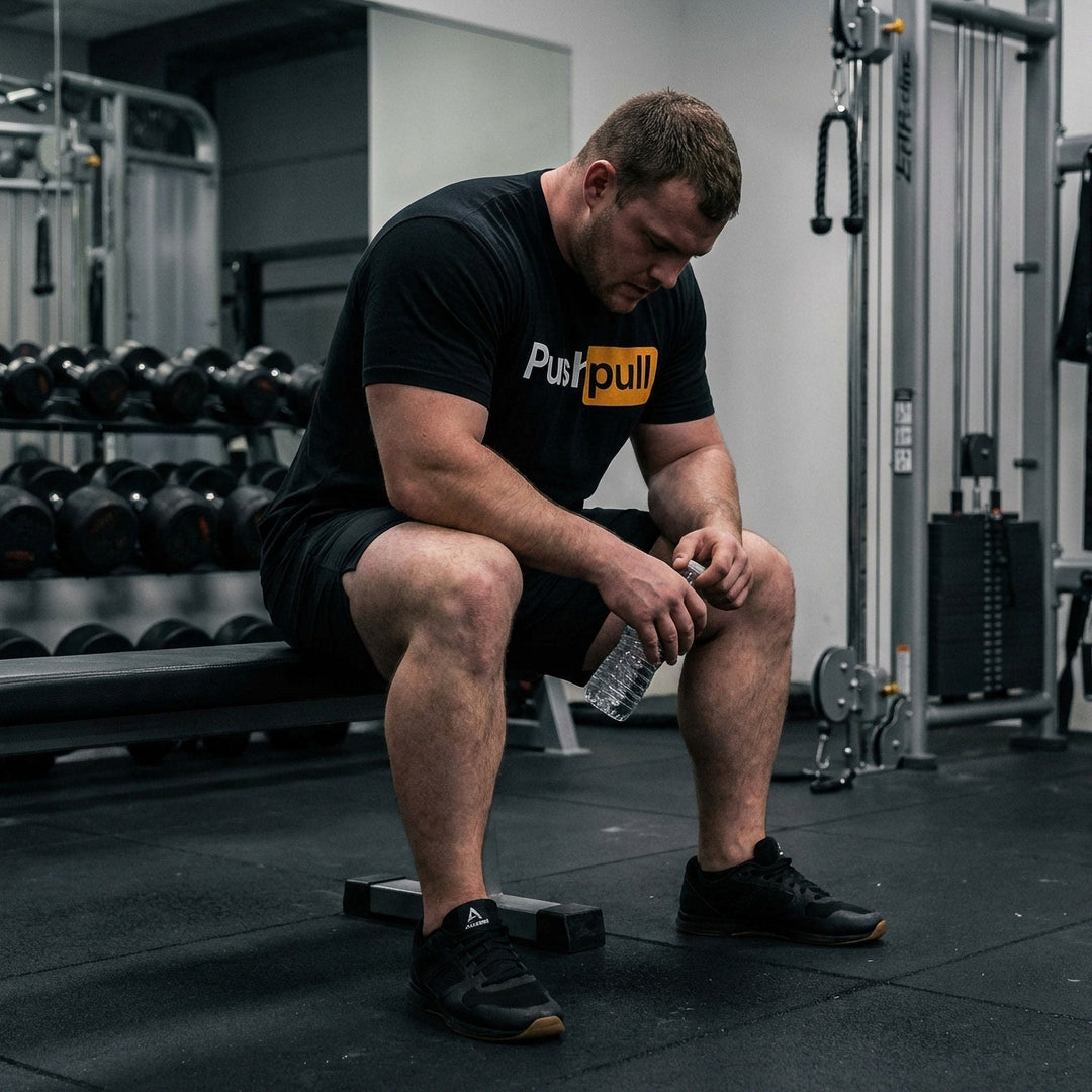 Push Pull tee - Conquering Barbell