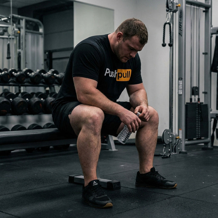 Push Pull tee - Conquering Barbell