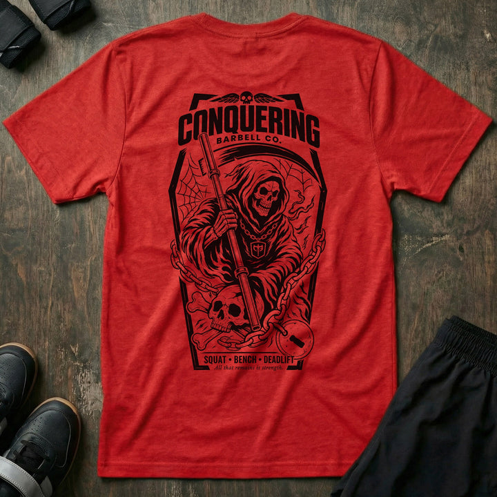 Reaper Gains - Tee - Conquering Barbell