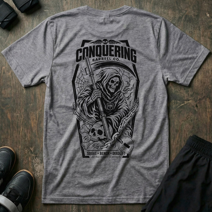 Reaper Gains - Tee - Conquering Barbell