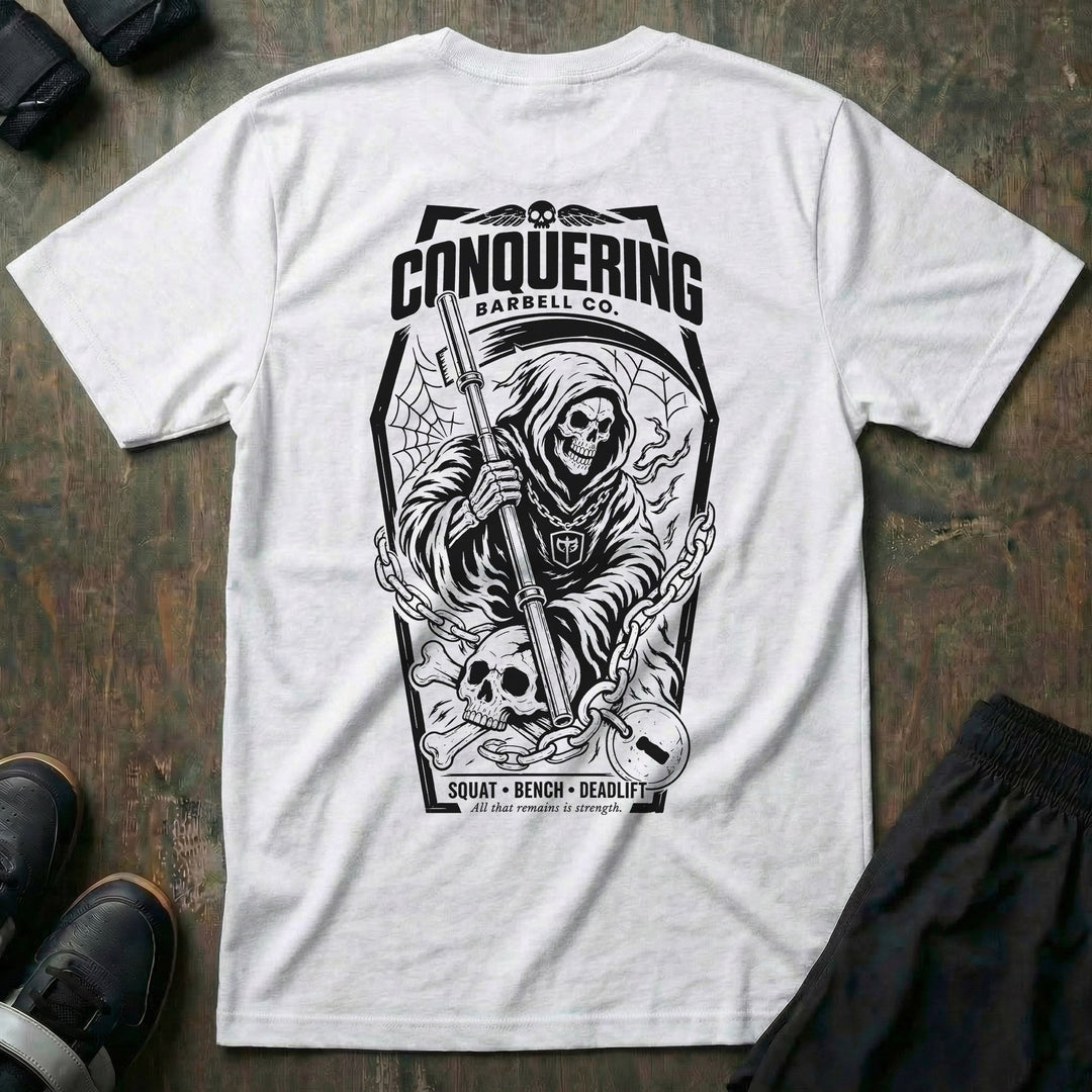 Reaper Gains - Tee - Conquering Barbell