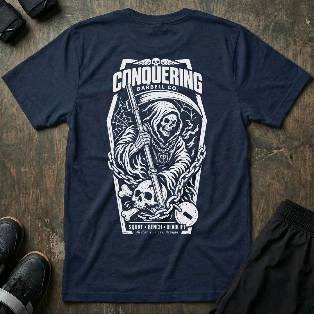 Reaper Gains - Tee - Conquering Barbell