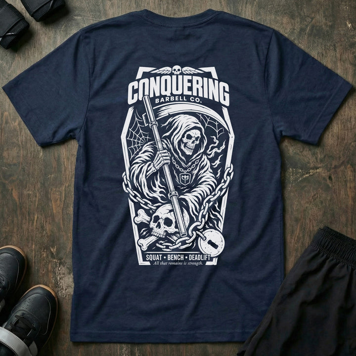 Reaper Gains - Tee - Conquering Barbell