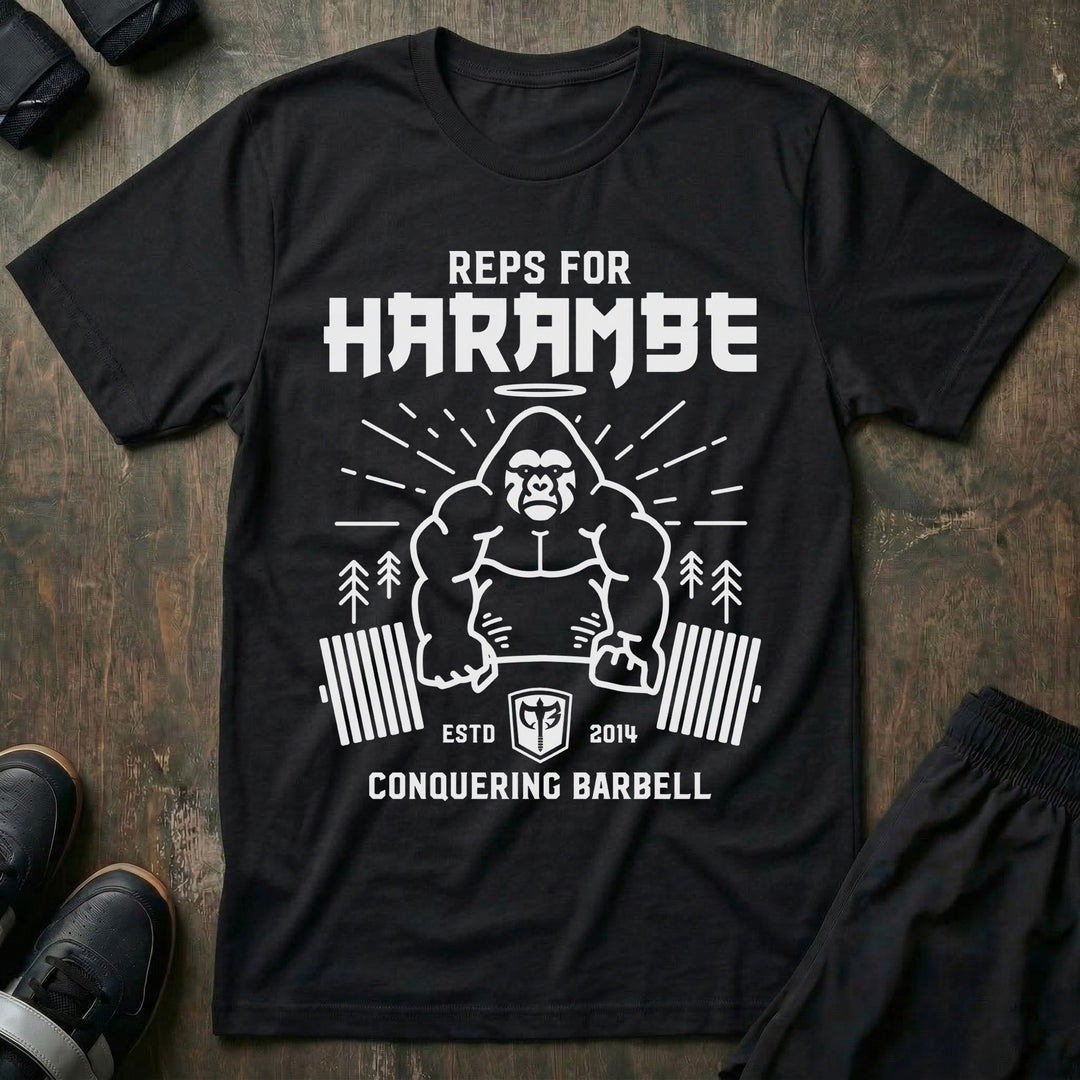 Reps for Harambe Tee - Conquering Barbell