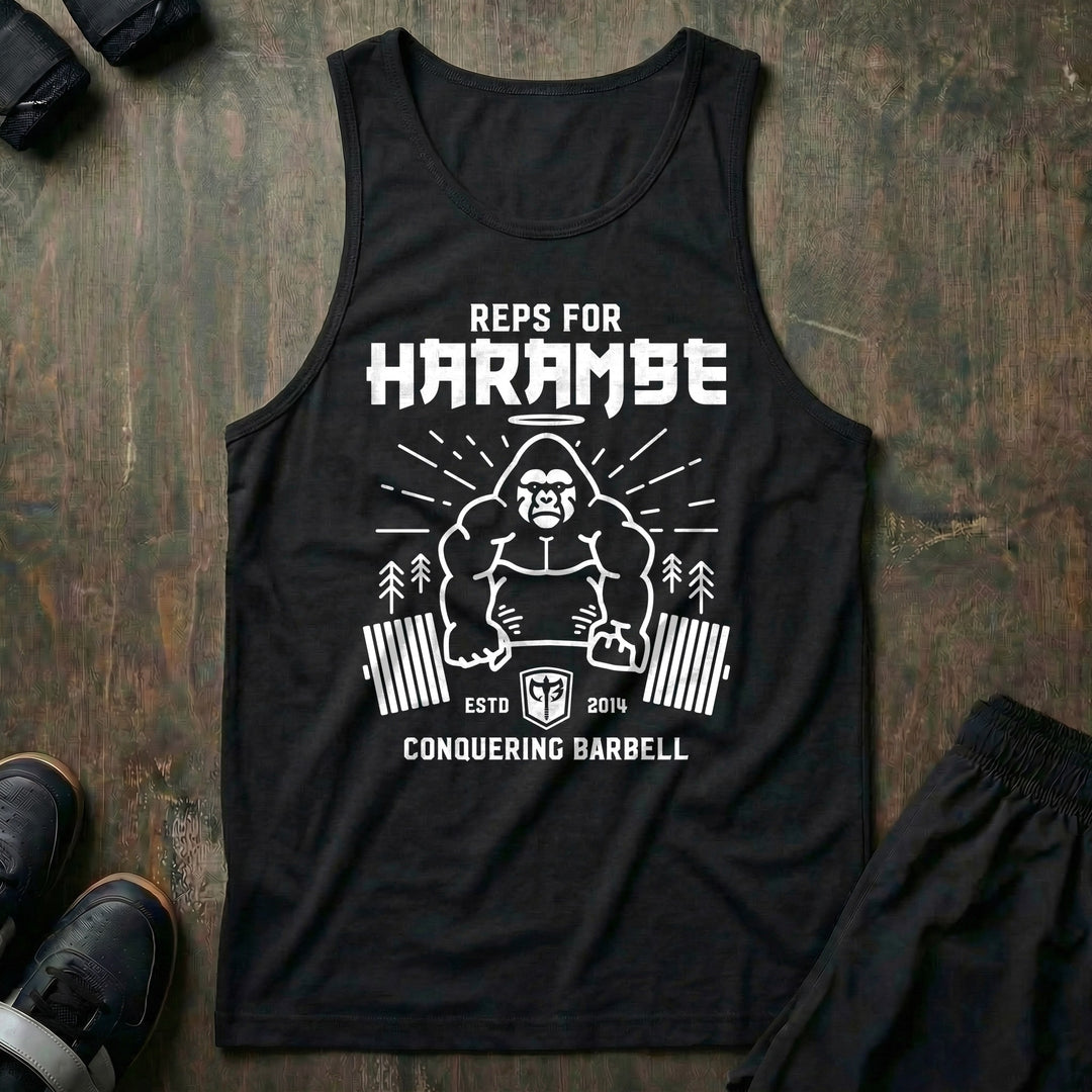 Reps for Harambe - Tank Top - Black front